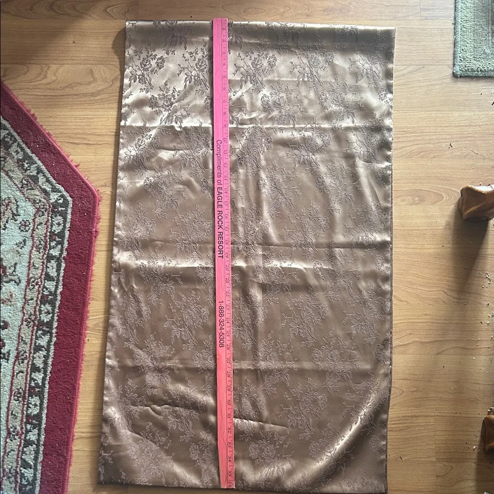 Vintage Gold Damask Scarf Wrap Shawl